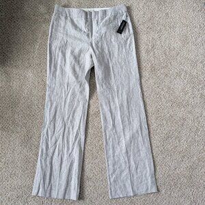 NWT Banana Republic Jackson fit Linen pinstripe pants, 16L (16 Tall)